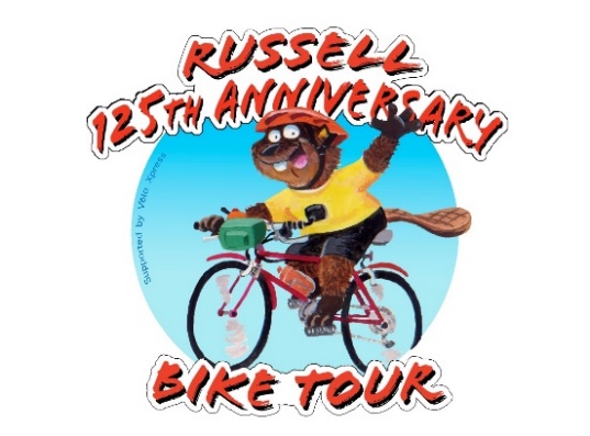 125th Russell bike tour event